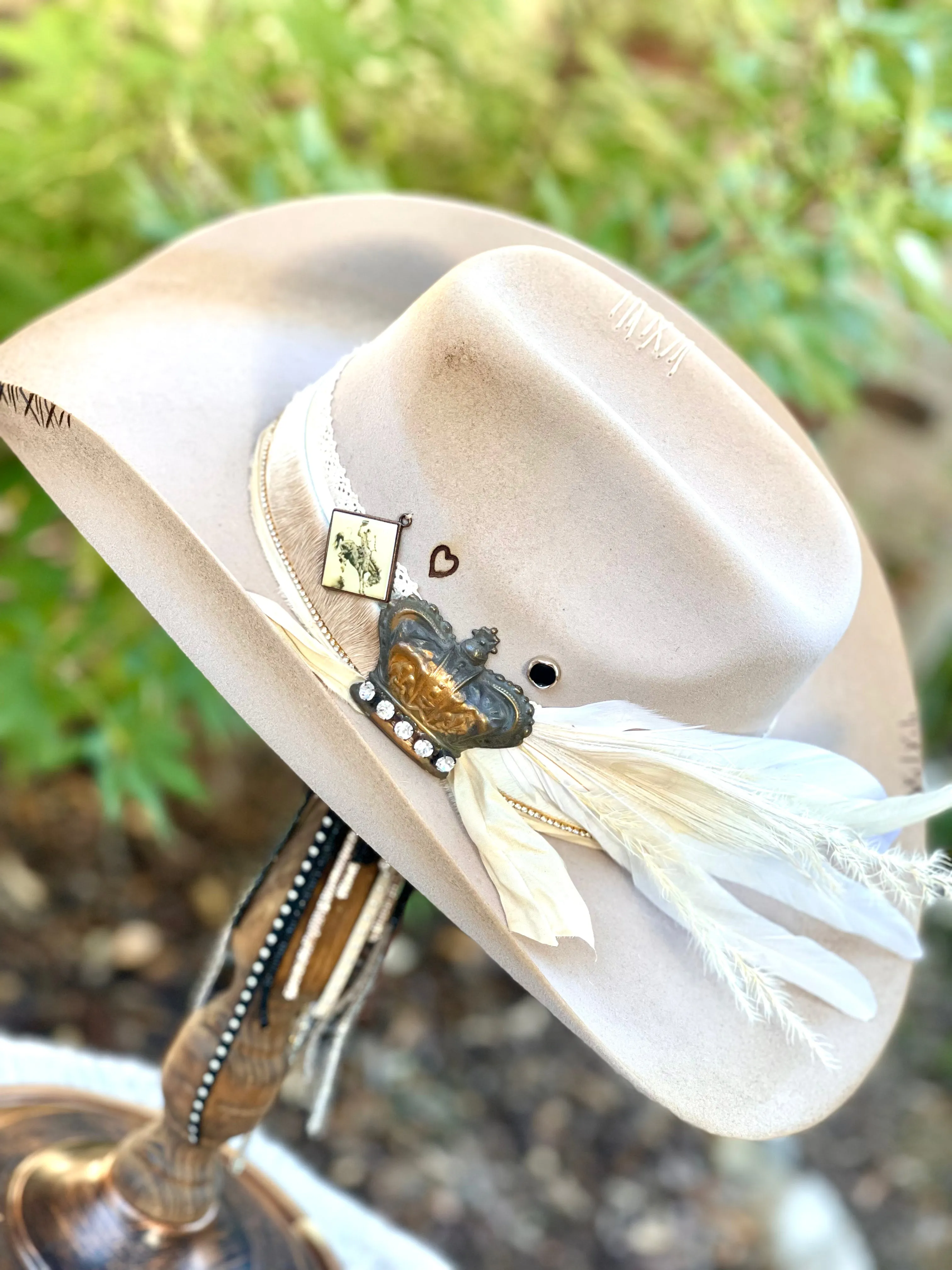 Customized Cowboy Hat - The Cadillac Queen