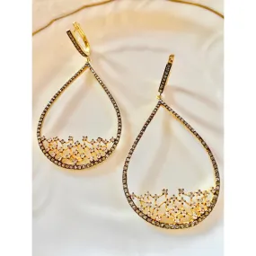 Diamond Drop Earrings