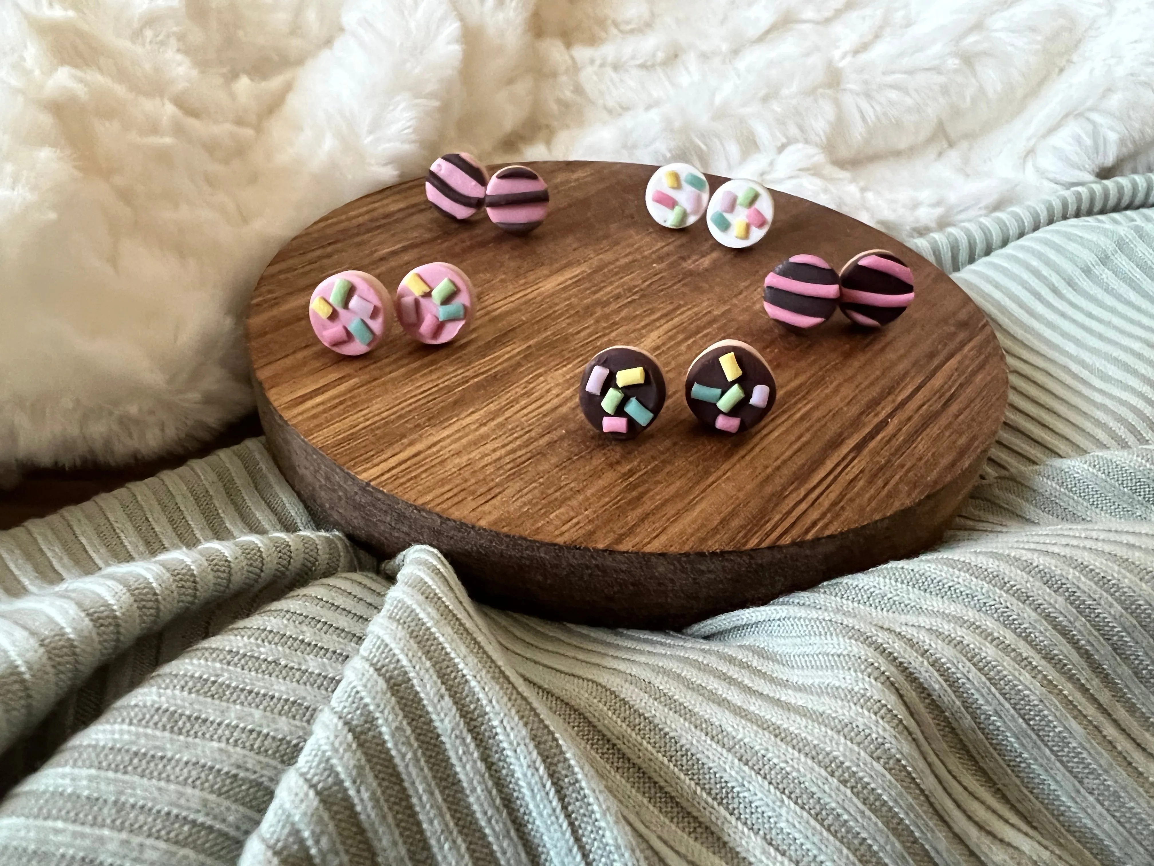 Dolly Donut Earrings