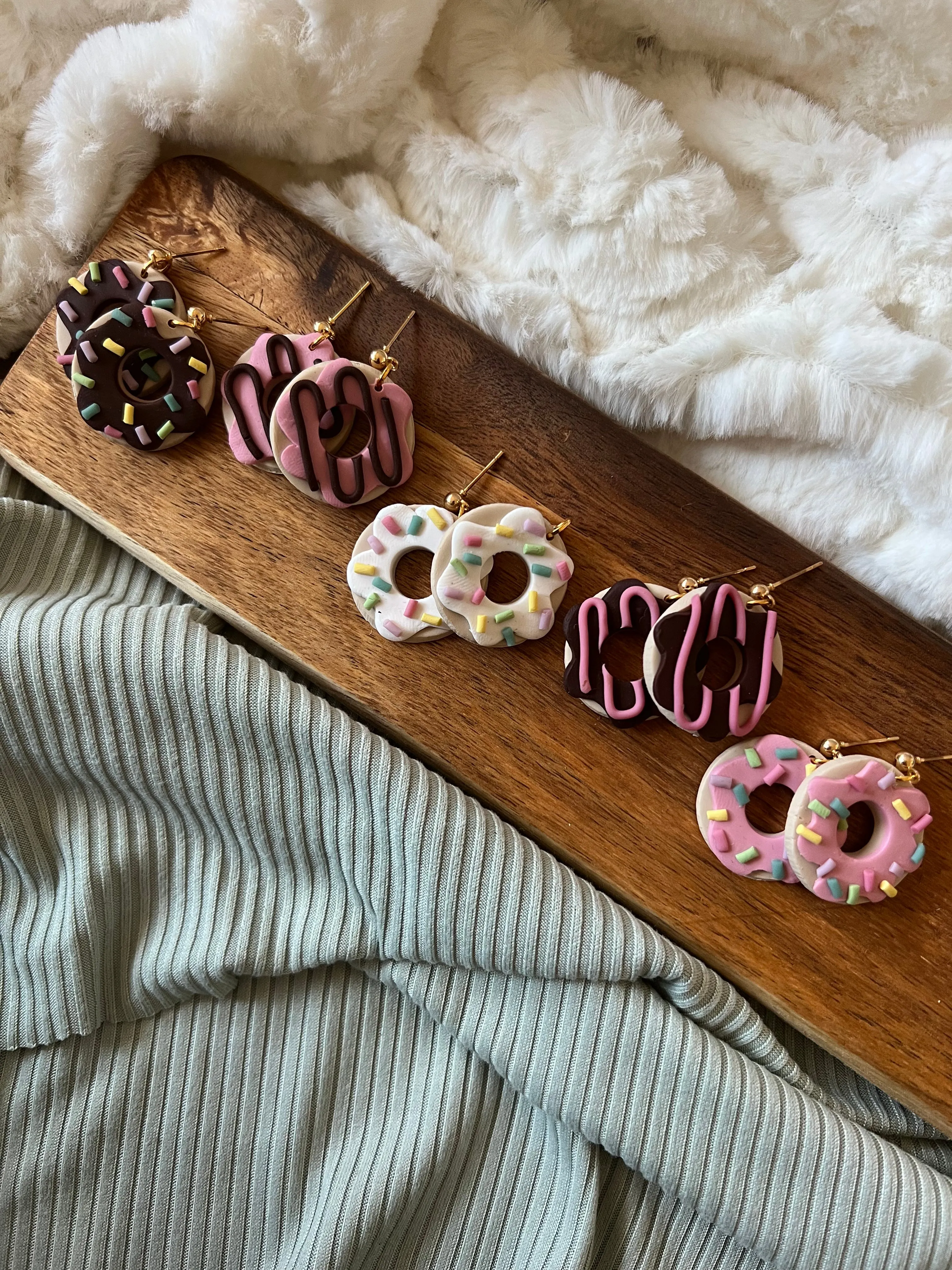 Dolly Donut Earrings