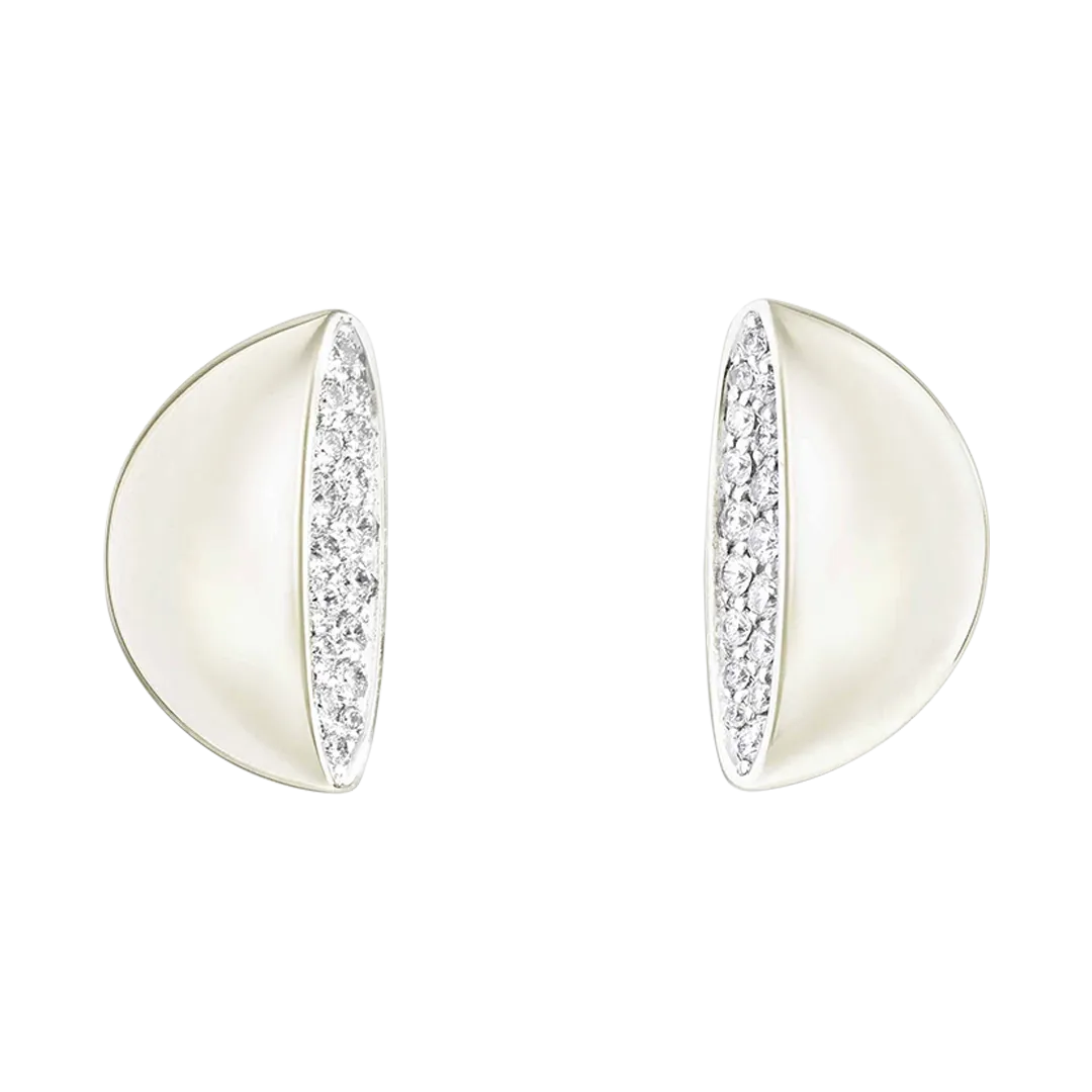 Eclisse Endless Diamond Stud Earrings