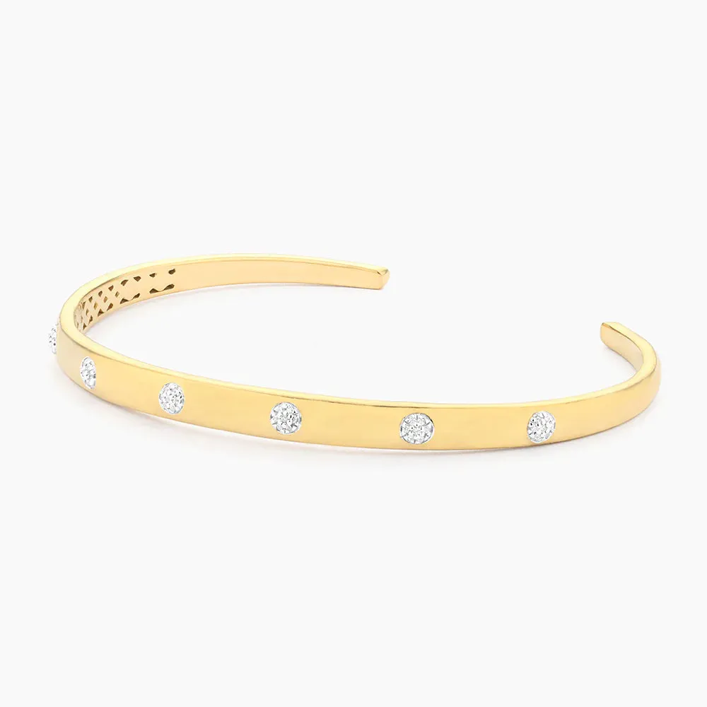 Ella Stein Lucky 7 Cuff Gold