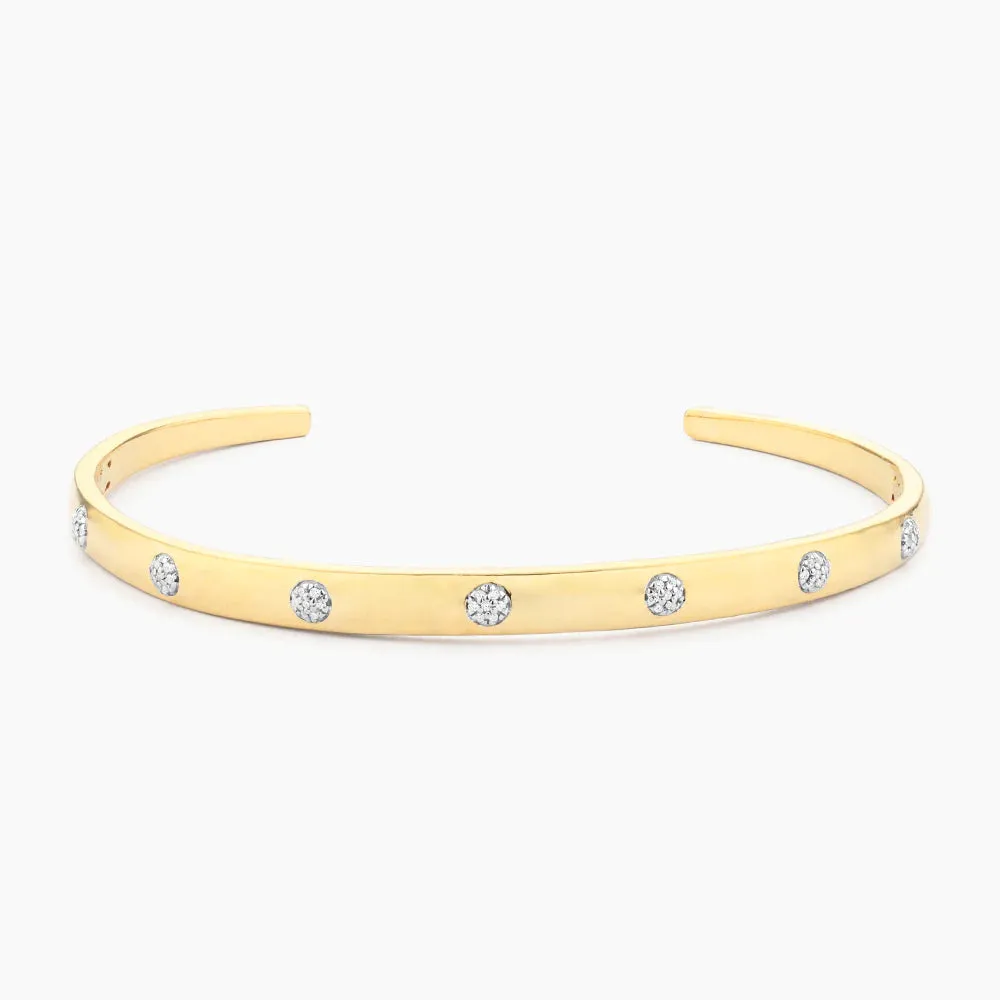 Ella Stein Lucky 7 Cuff Gold