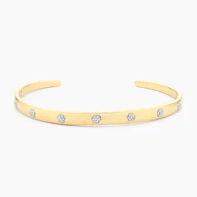 Ella Stein Lucky 7 Cuff Gold