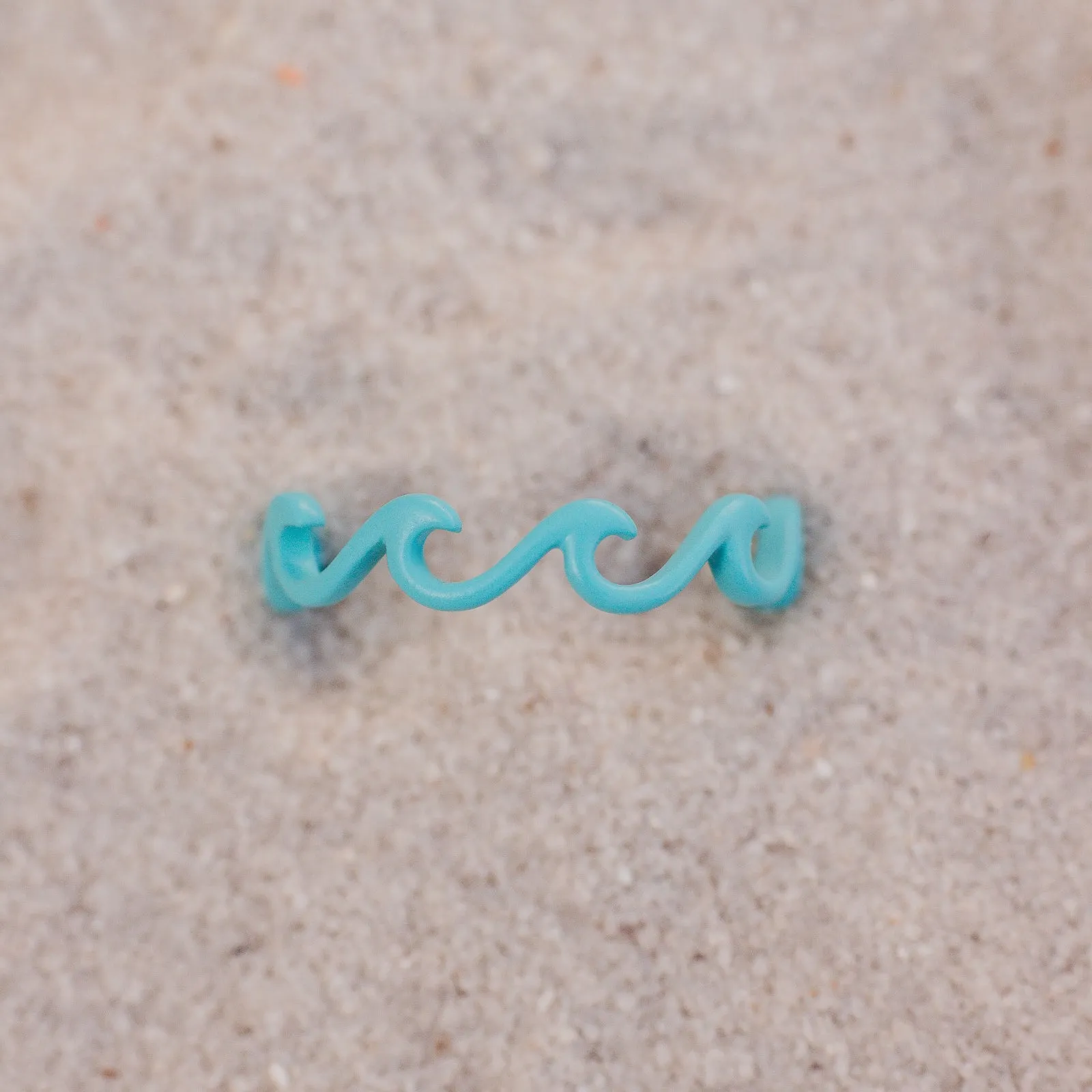 Enamel Delicate Wave Toe Ring