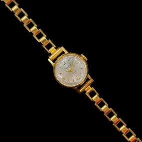 Export vintage Soviet womens mechanical mini watch Radiador Chaika cal.1600