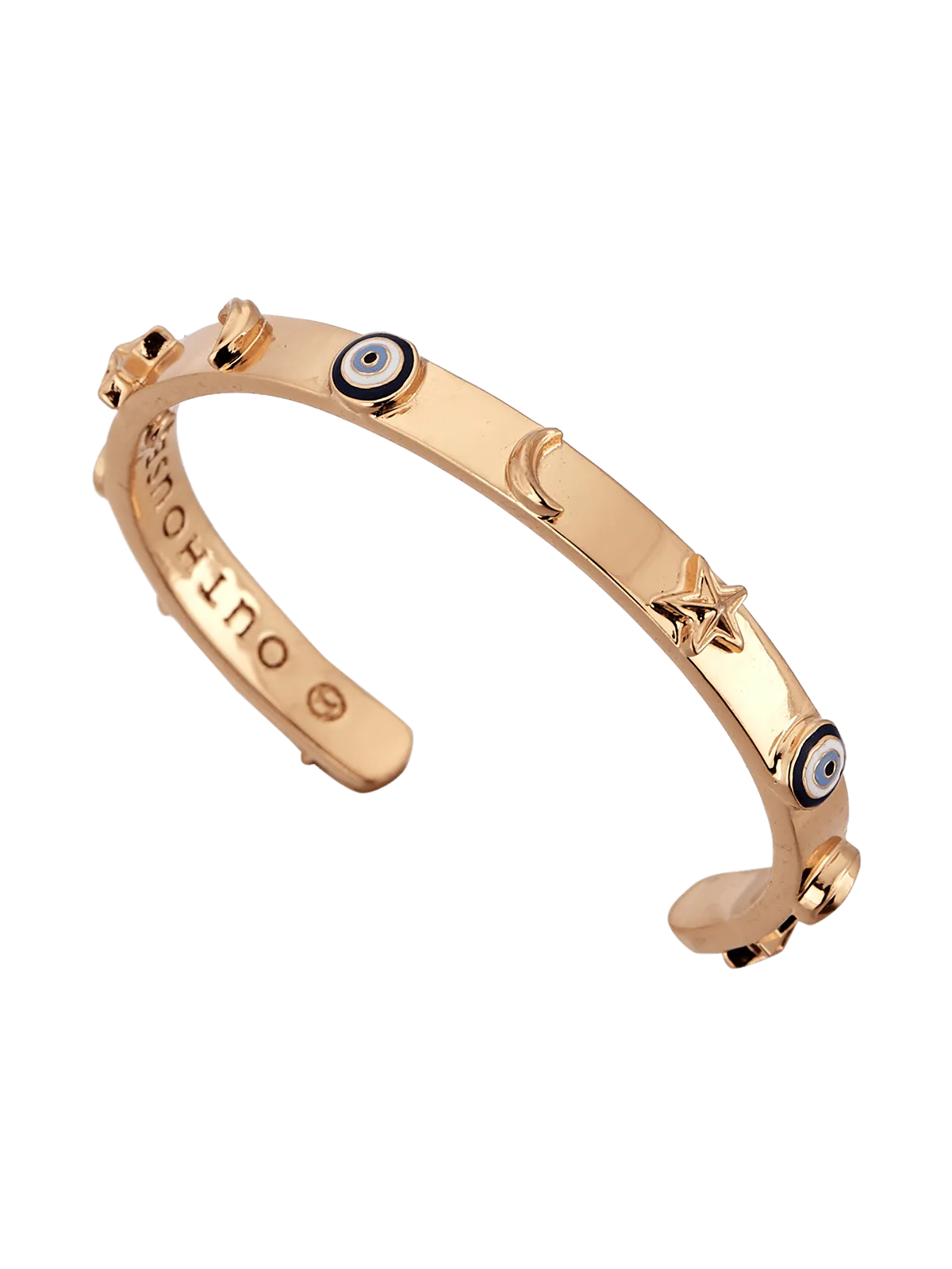 Eye Promise CÌ¬leste Handcuff Bracelet In Gold