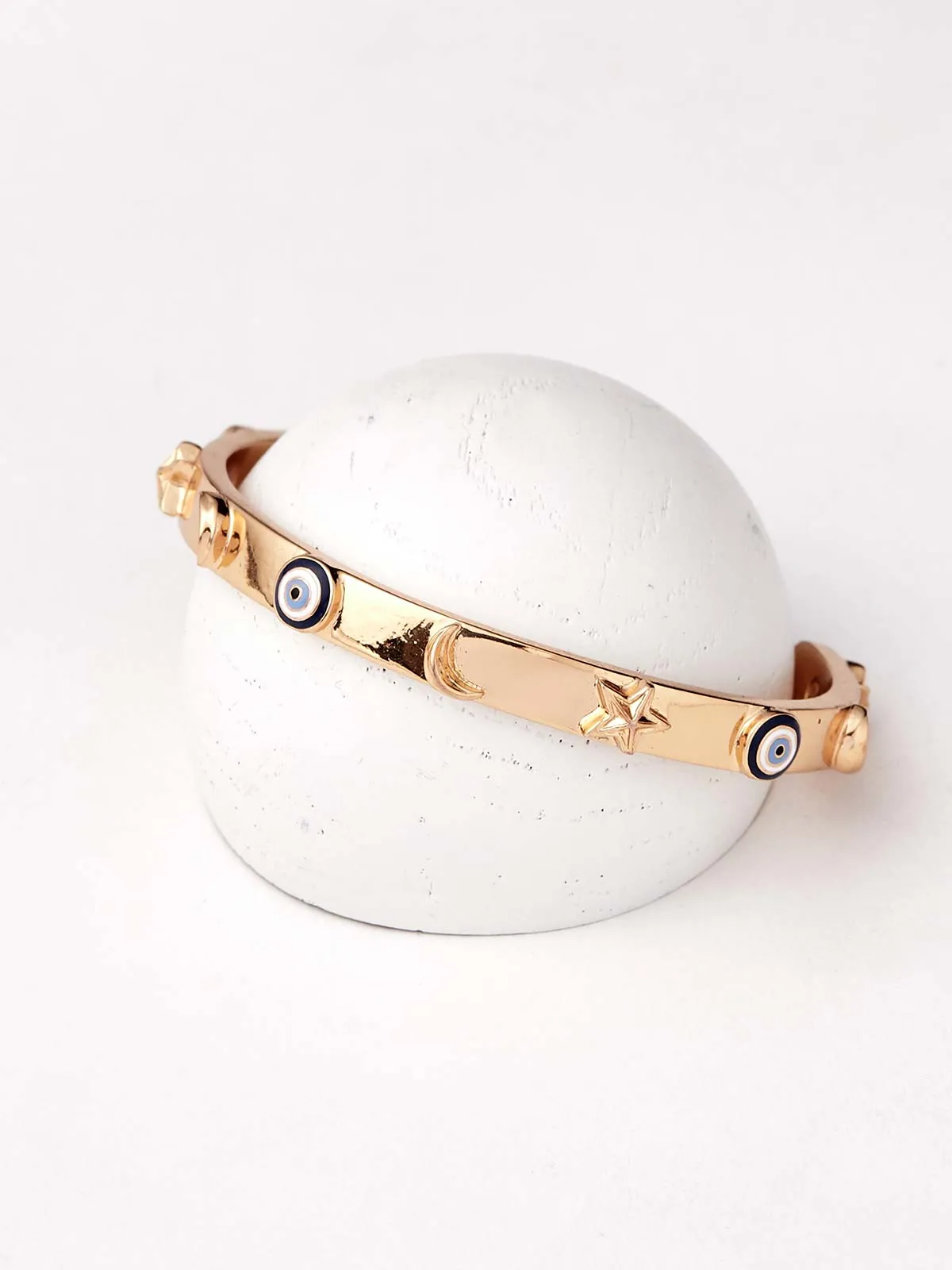 Eye Promise CÌ¬leste Handcuff Bracelet In Gold