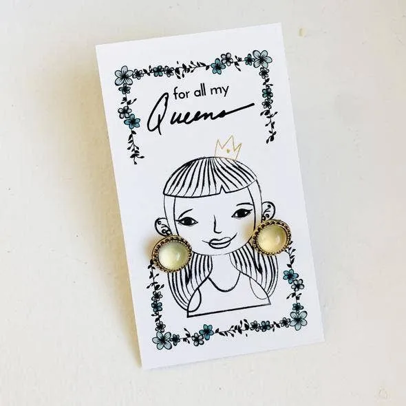 For All My Queens Vintage Earrings