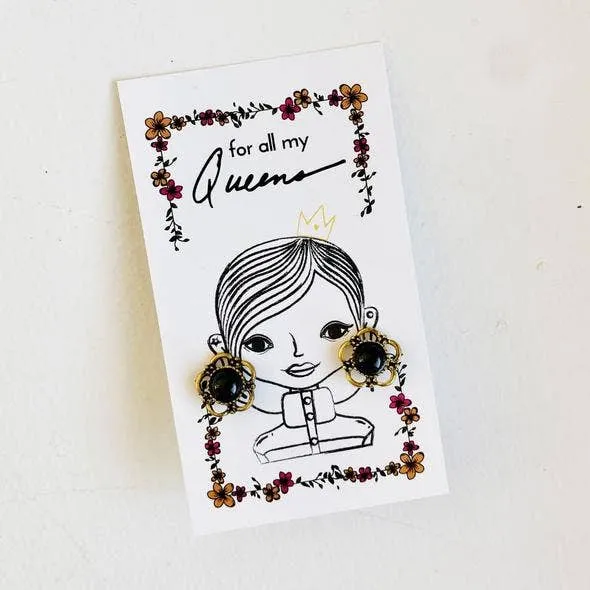 For All My Queens Vintage Earrings