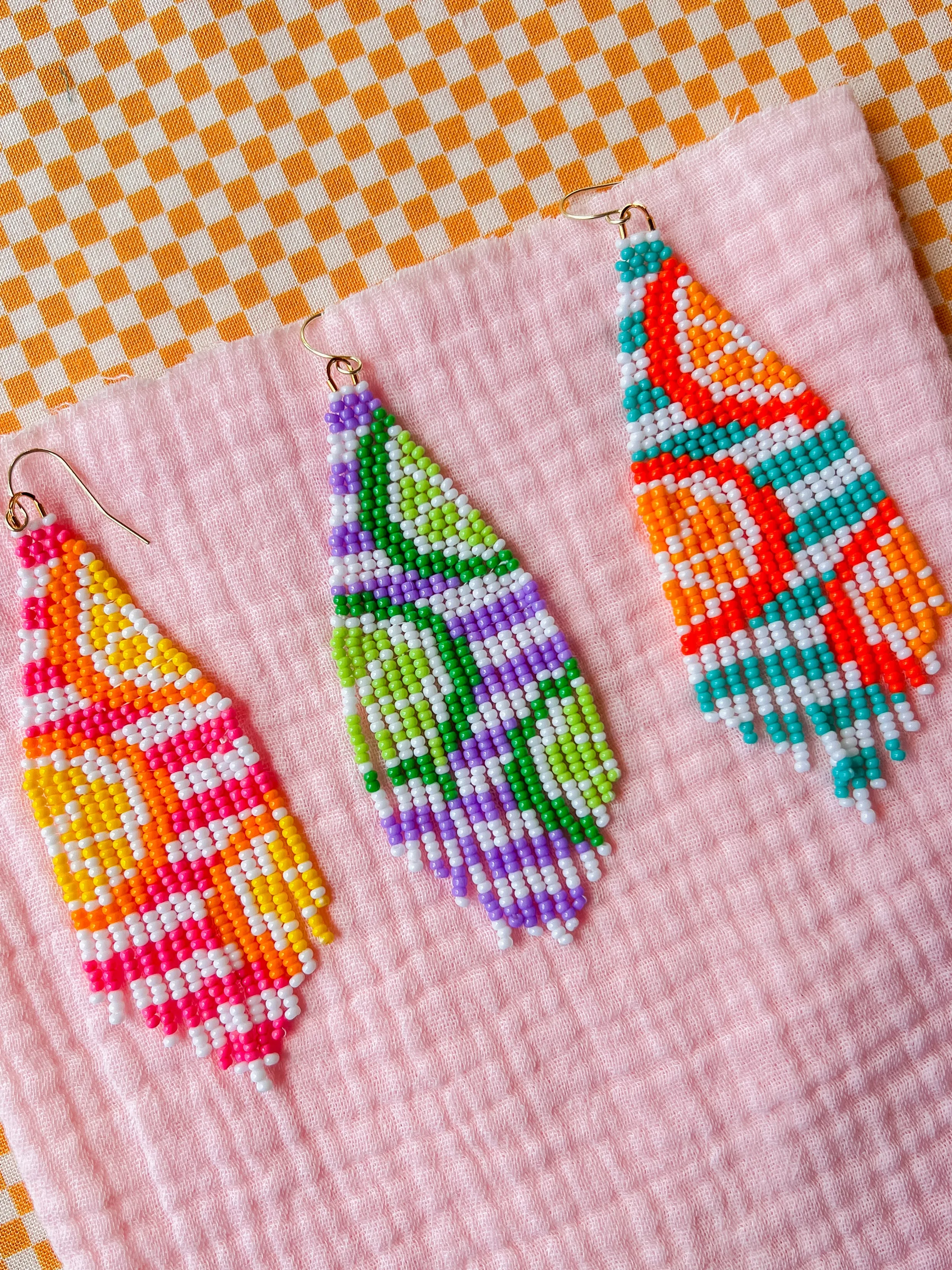 Fruit Stand | Beaded Earrings