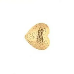 Gold Etruscan Watch Attachments - 12mm