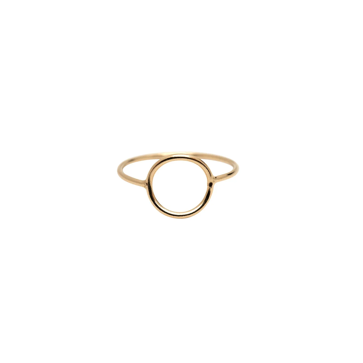 Gold Filled Full Moon Ring