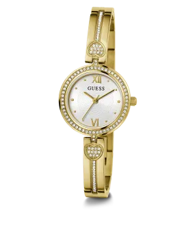 GUESS Ladies Gold Tone Analog Watch