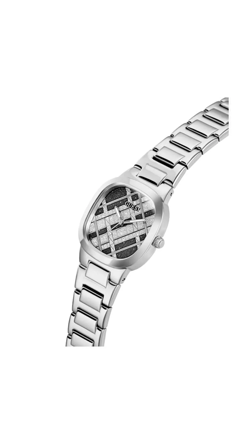 GUESS Ladies Stainless Steel Silver Tone watch