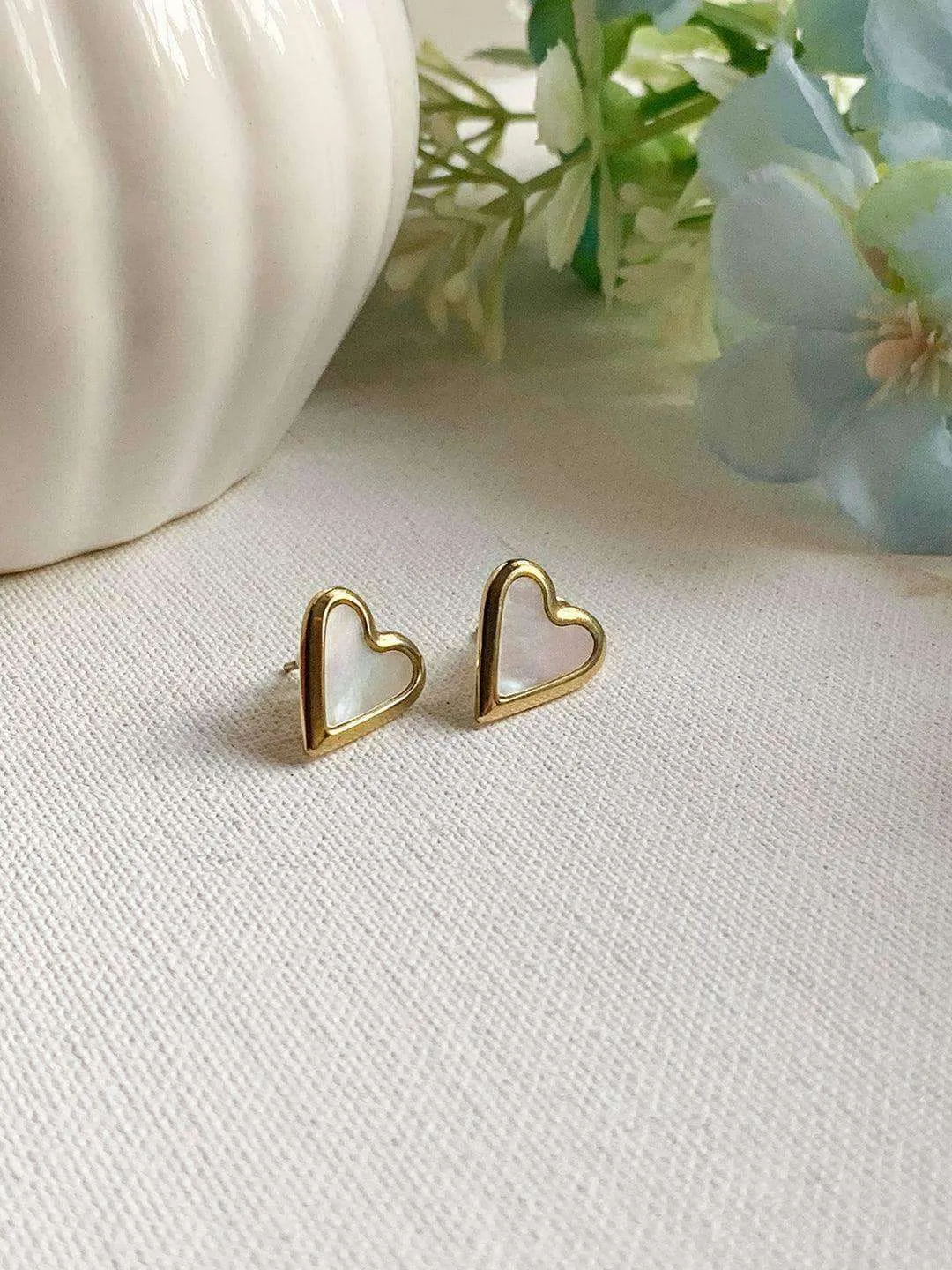 Heart Studs