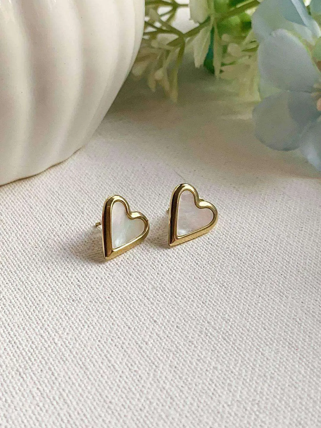 Heart Studs