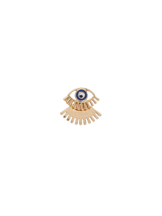 Hot Sale Golden Eye-shaped Stud Earrings