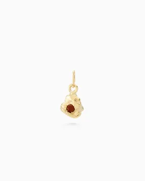 Ingot Stone Pendant | Yellow Gold