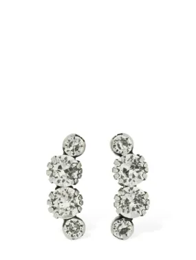 Isabel Marant   A Wild Shore crystal stud earrings 