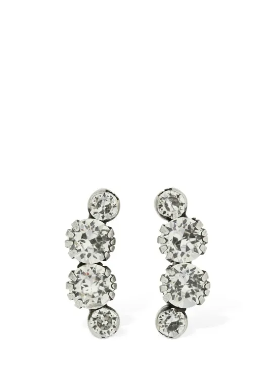 Isabel Marant   A Wild Shore crystal stud earrings 