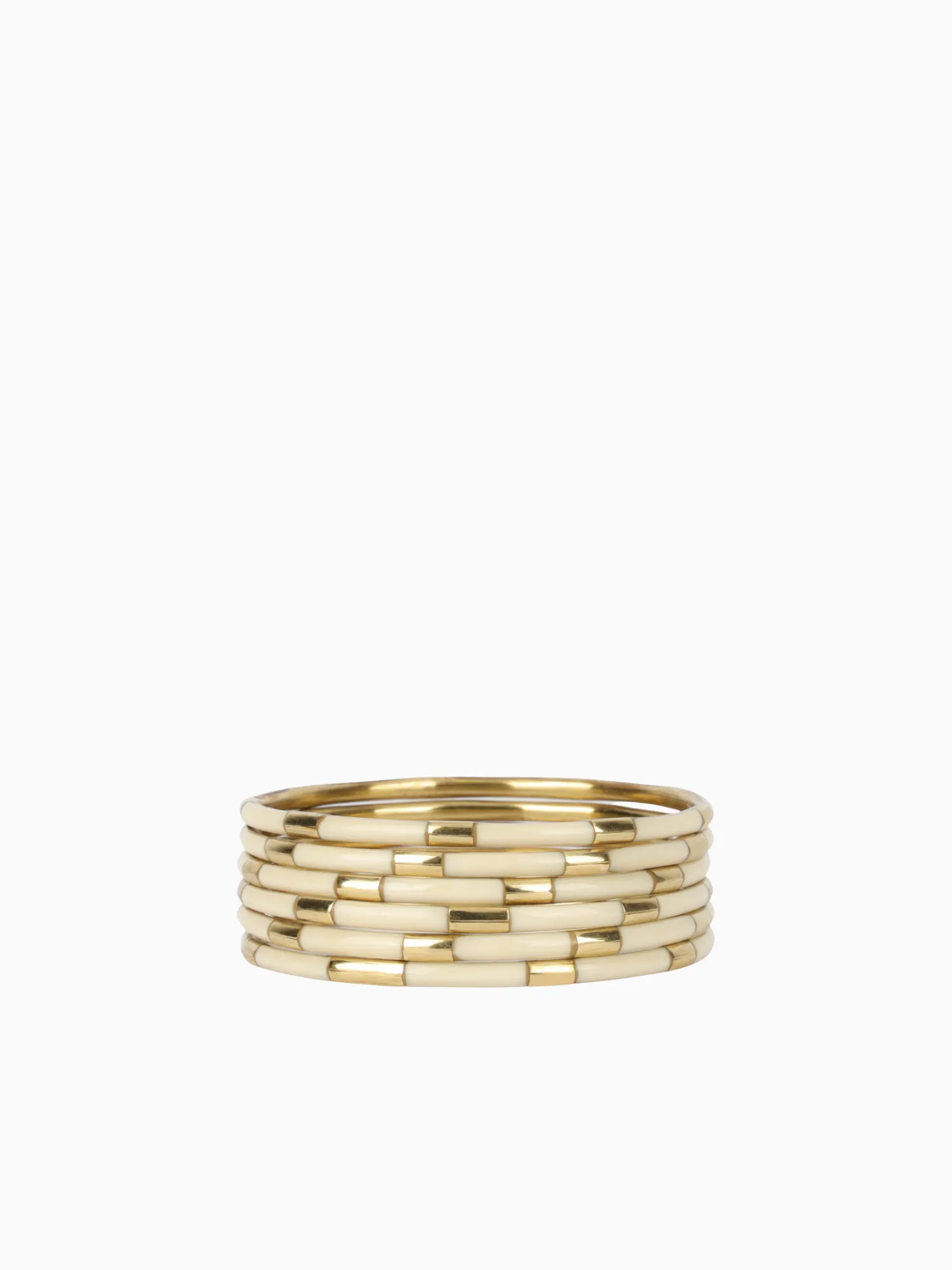 Ivory Veda Bangles - Set of 6