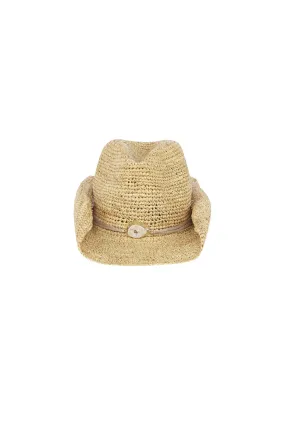 Kelly Raffia Cowboy Hat