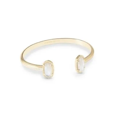 Kendra Scott Elton Bracelet Pinch Cuff Oval Stones