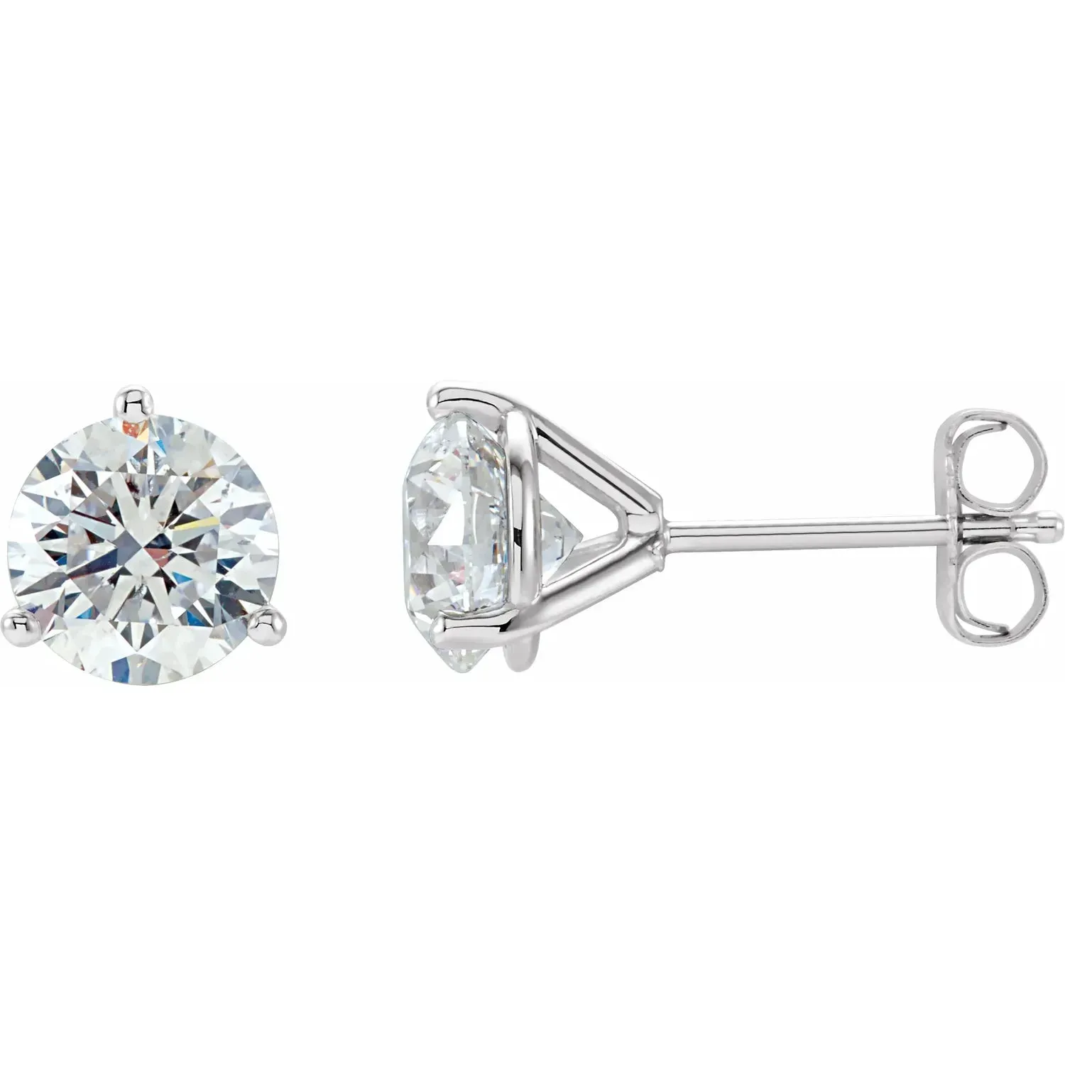 Lab Grown Diamond Stud Earrings