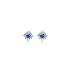 Lafonn Classic Sapphire Earring E0596CSP00