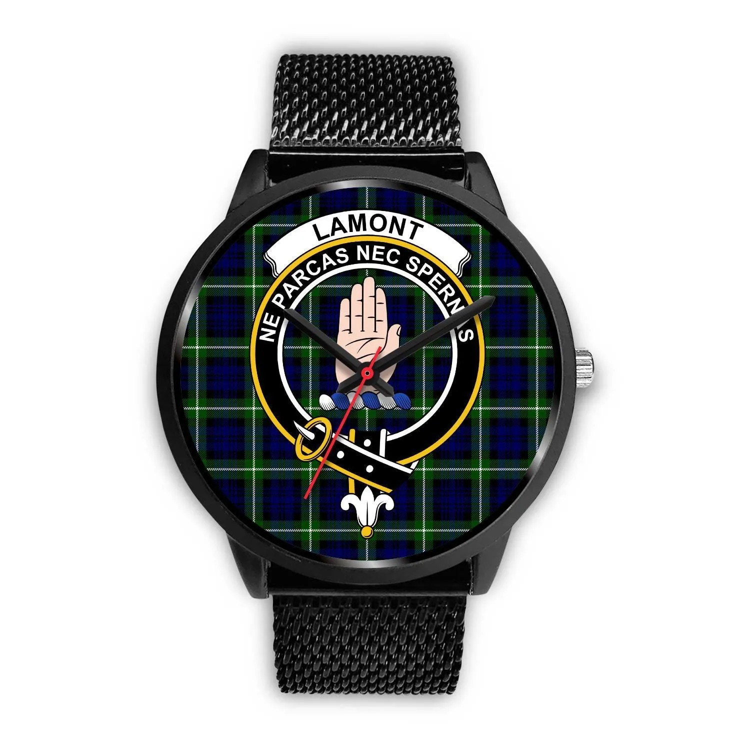 Lamont Modern Clan Badge Tartan Black Watch