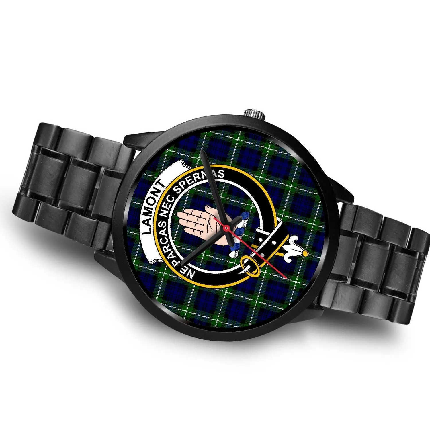 Lamont Modern Clan Badge Tartan Black Watch