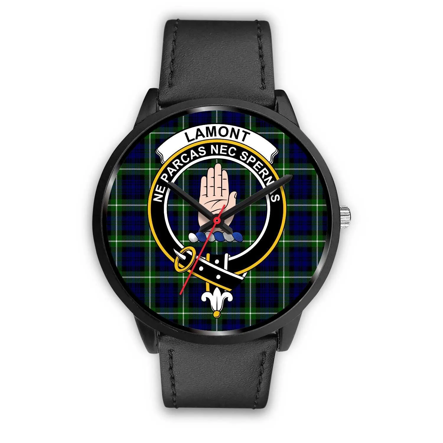 Lamont Modern Clan Badge Tartan Black Watch