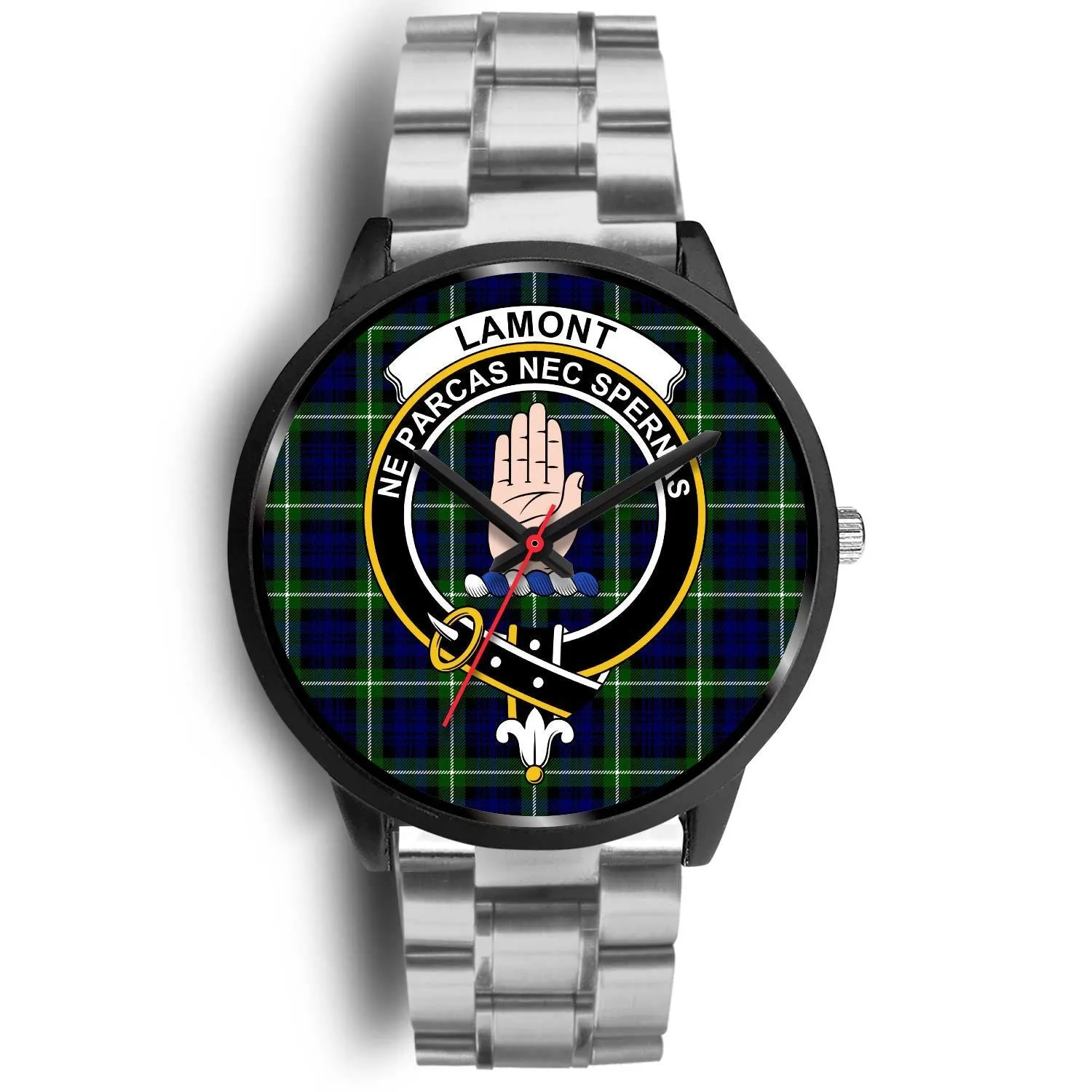 Lamont Modern Clan Badge Tartan Black Watch