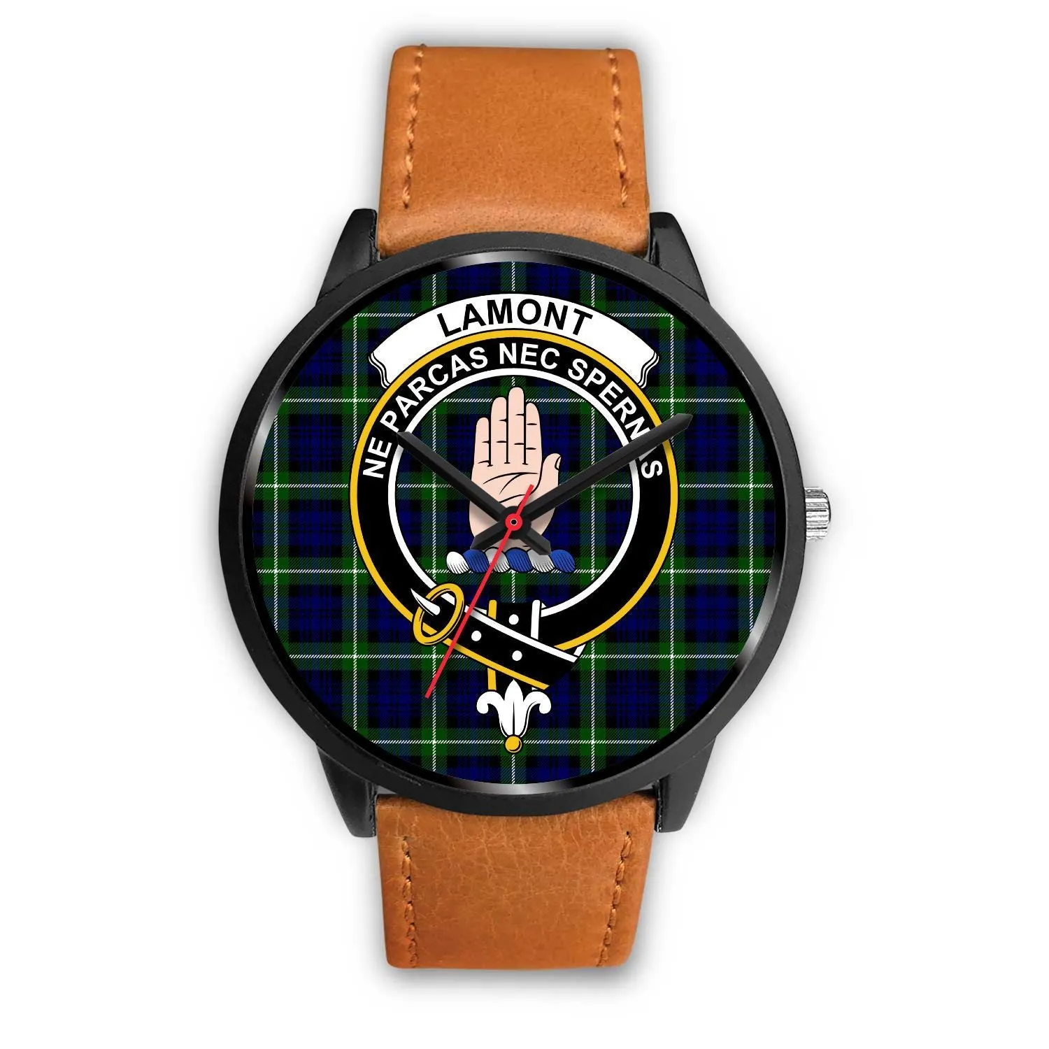 Lamont Modern Clan Badge Tartan Black Watch