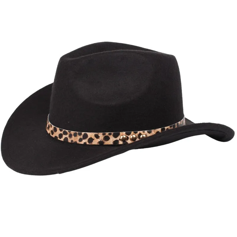 Leopard Print Hat Bands