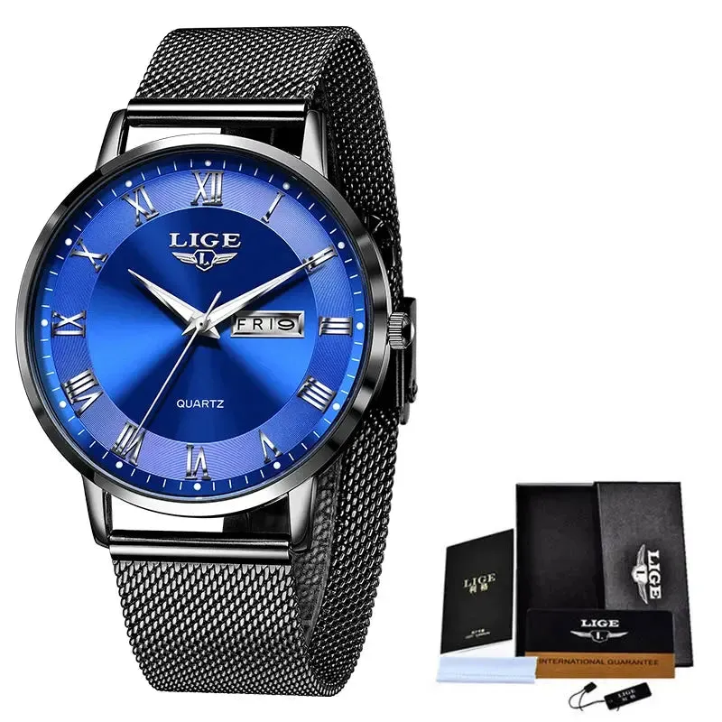 LIGE Women Luxury Watch