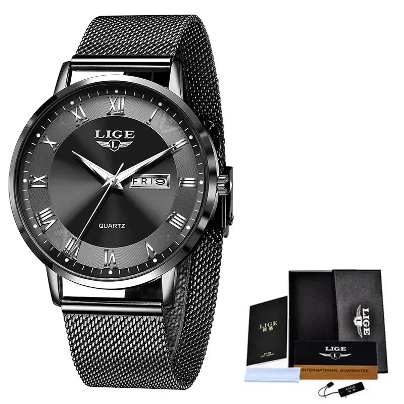 LIGE Women Luxury Watch