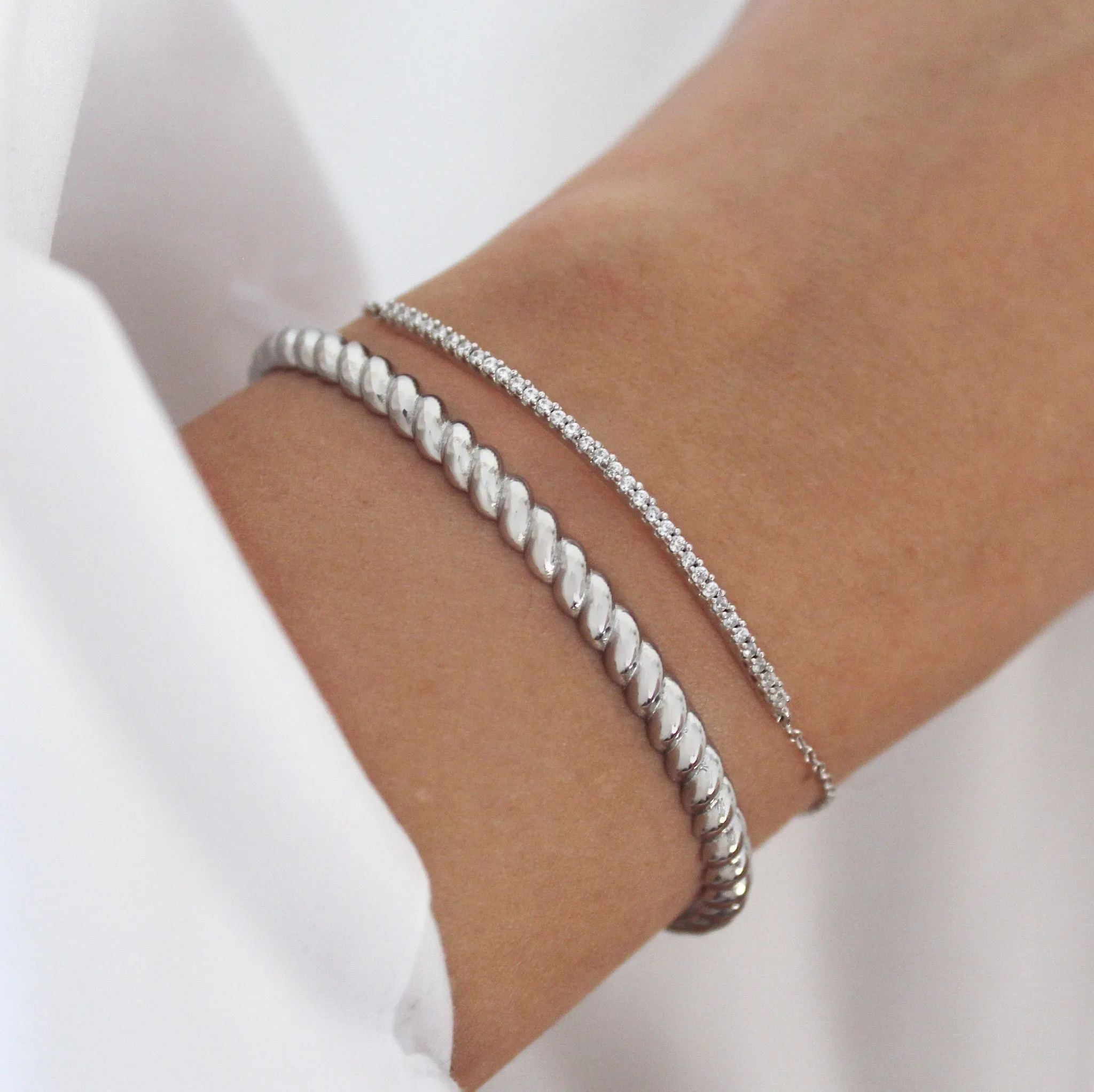 London Cuff Silver