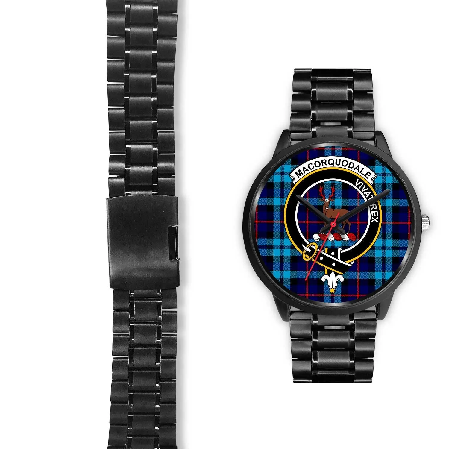 MacCorquodale Clan Badge Tartan Black Watch