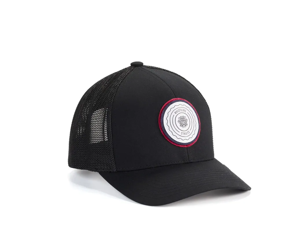 MEN&#039;S TRAVISMATHEW WIDDER SNAPBACK HAT. WHISTLING STRAITS® LOGO EXCLUSIVELY. 4 COLOR OPTIONS.