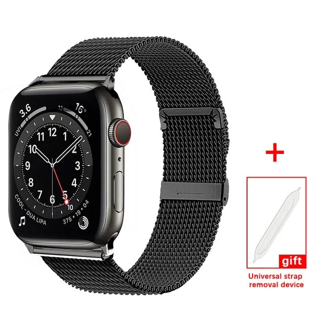 Milanese Loop Bracelet Strap For Apple Watch All Series