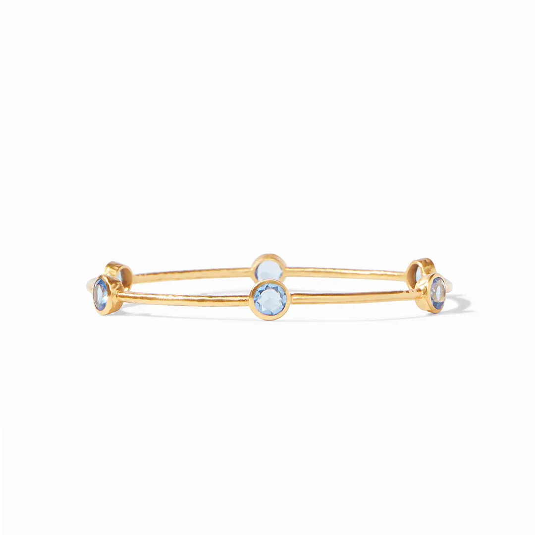 Milano Stone Bangle - Blue