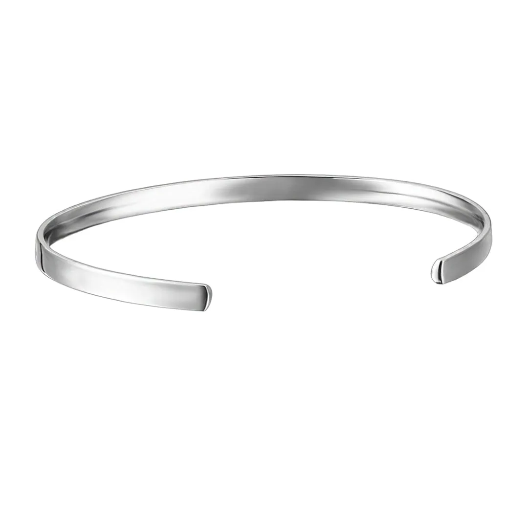 Minimalist Cuff in Silver