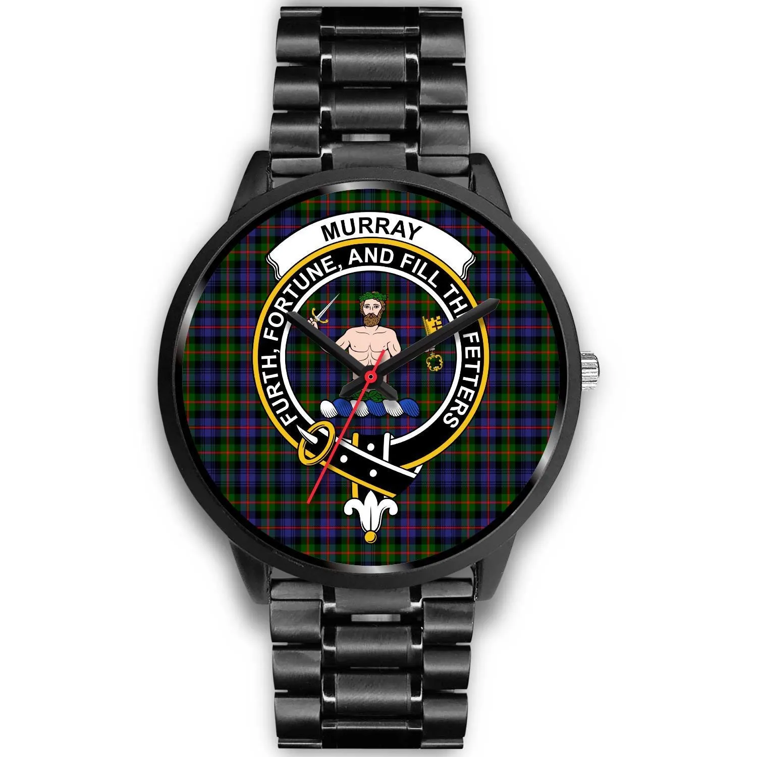 Murray of Atholl Modern Clan Badge Tartan Black Watch