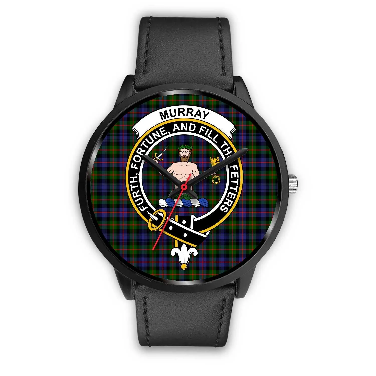 Murray of Atholl Modern Clan Badge Tartan Black Watch