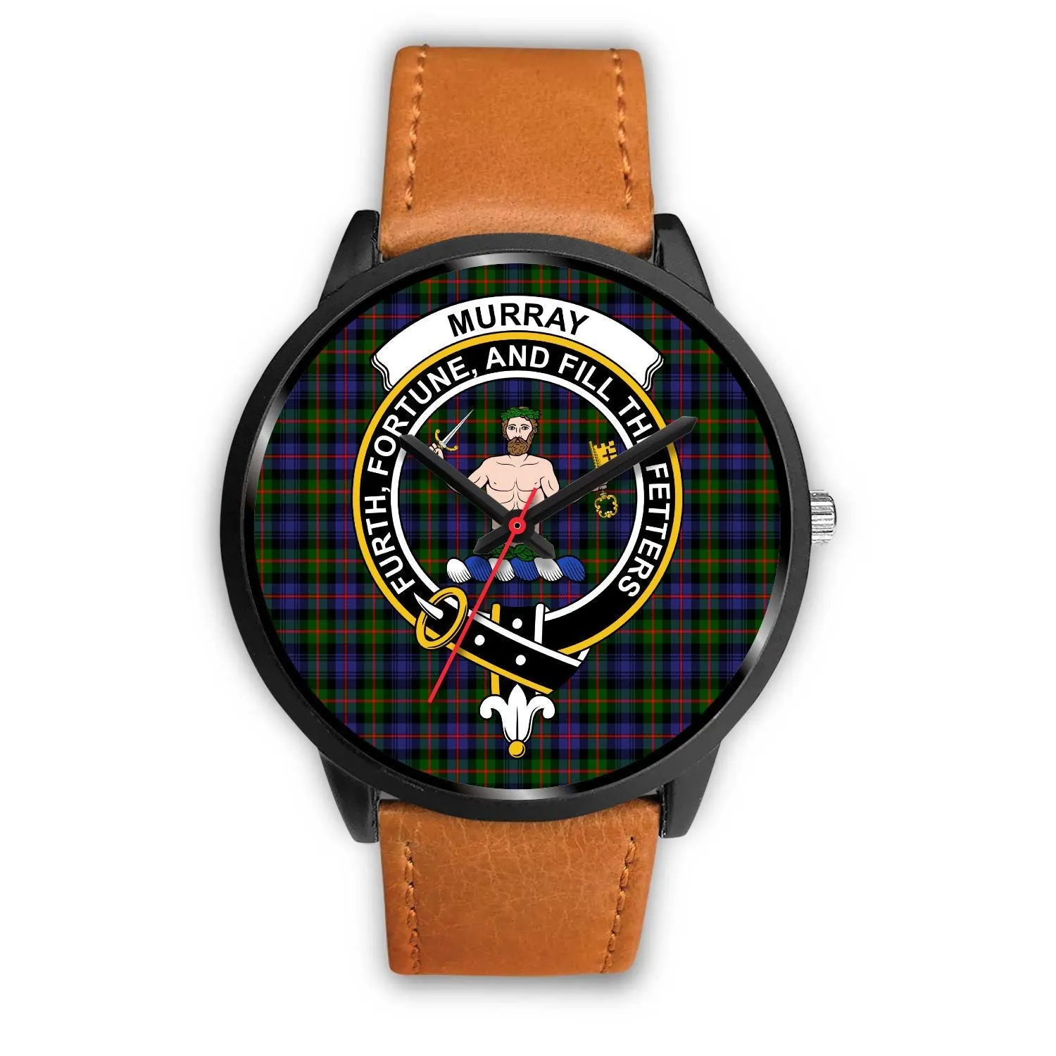 Murray of Atholl Modern Clan Badge Tartan Black Watch