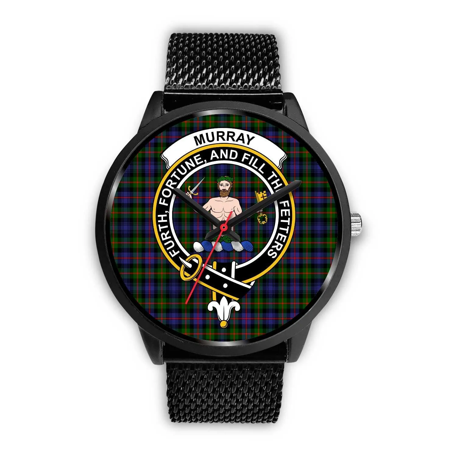 Murray of Atholl Modern Clan Badge Tartan Black Watch