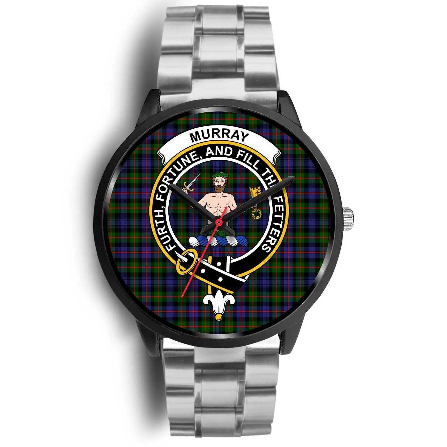 Murray of Atholl Modern Clan Badge Tartan Black Watch