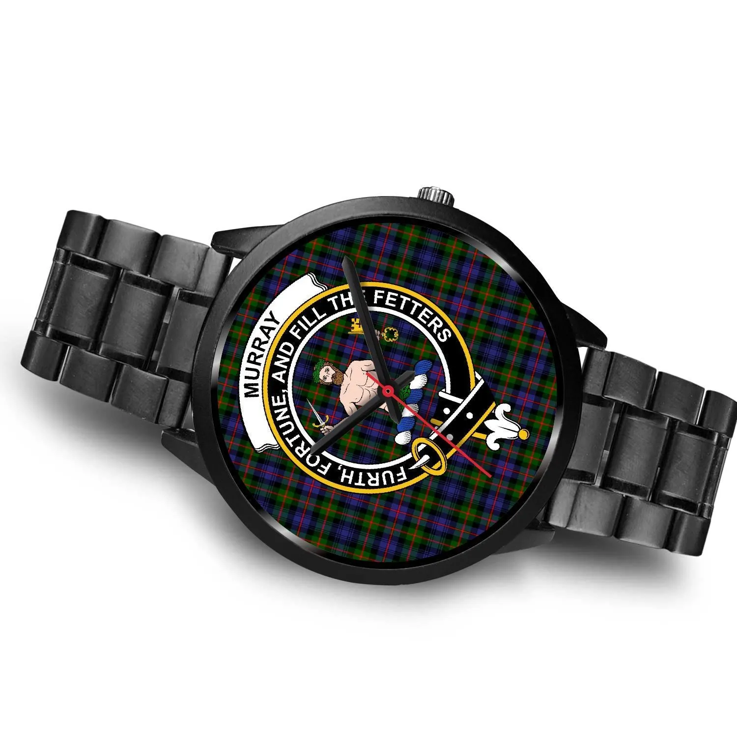 Murray of Atholl Modern Clan Badge Tartan Black Watch